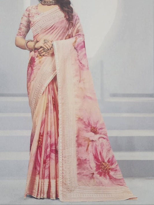 Pink-organza-floral-print