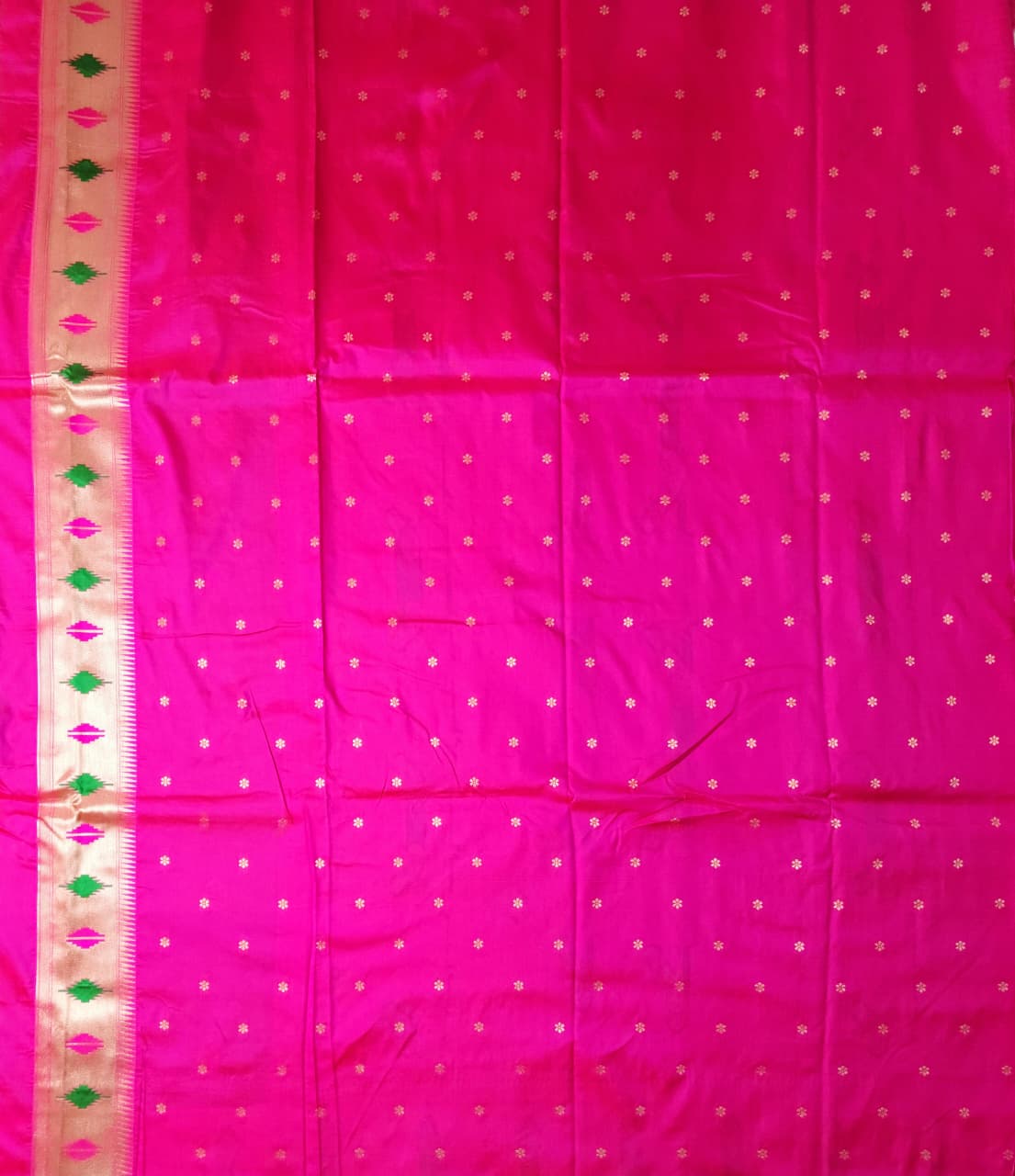 Majestic Purple Paithani Soft Silk Saree