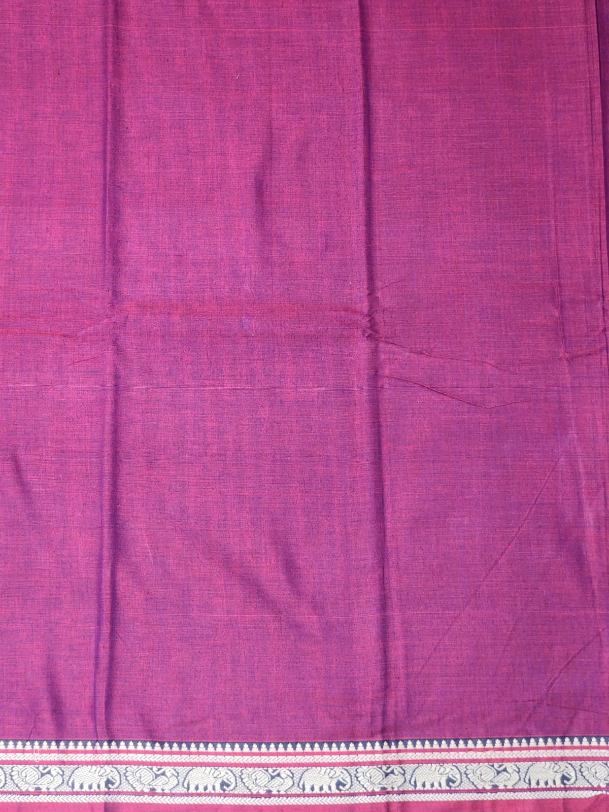 Royal Magenta Ilkal saree