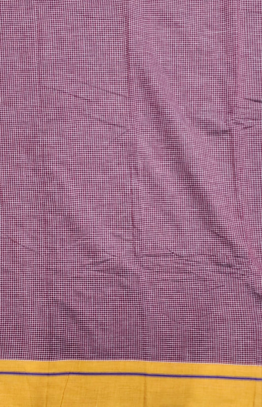 Maroon Patteda Anchu Ilkal saree