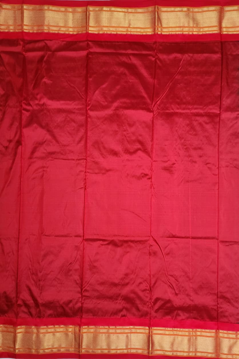 royal blue-Paithani-silk