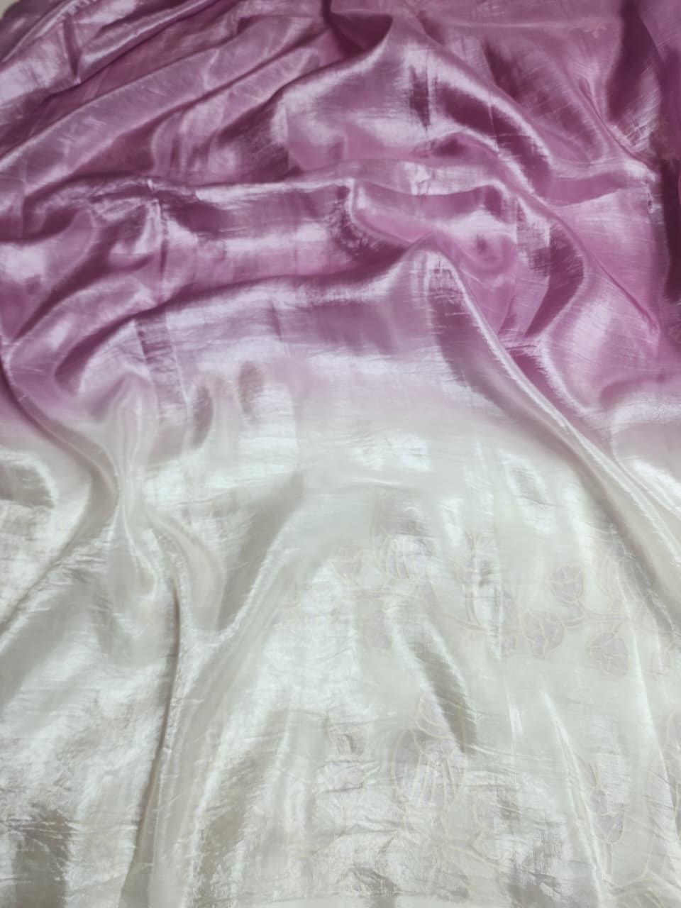 Lavender Fancy Embroidered Saree