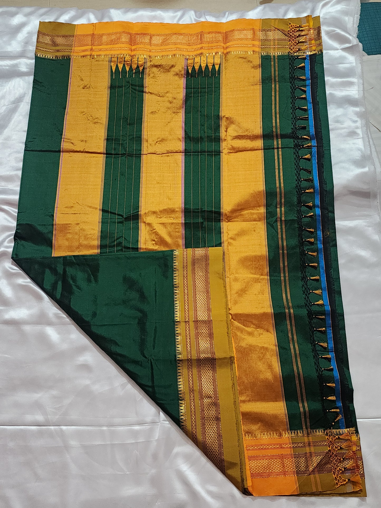 Green Ilkal Saree