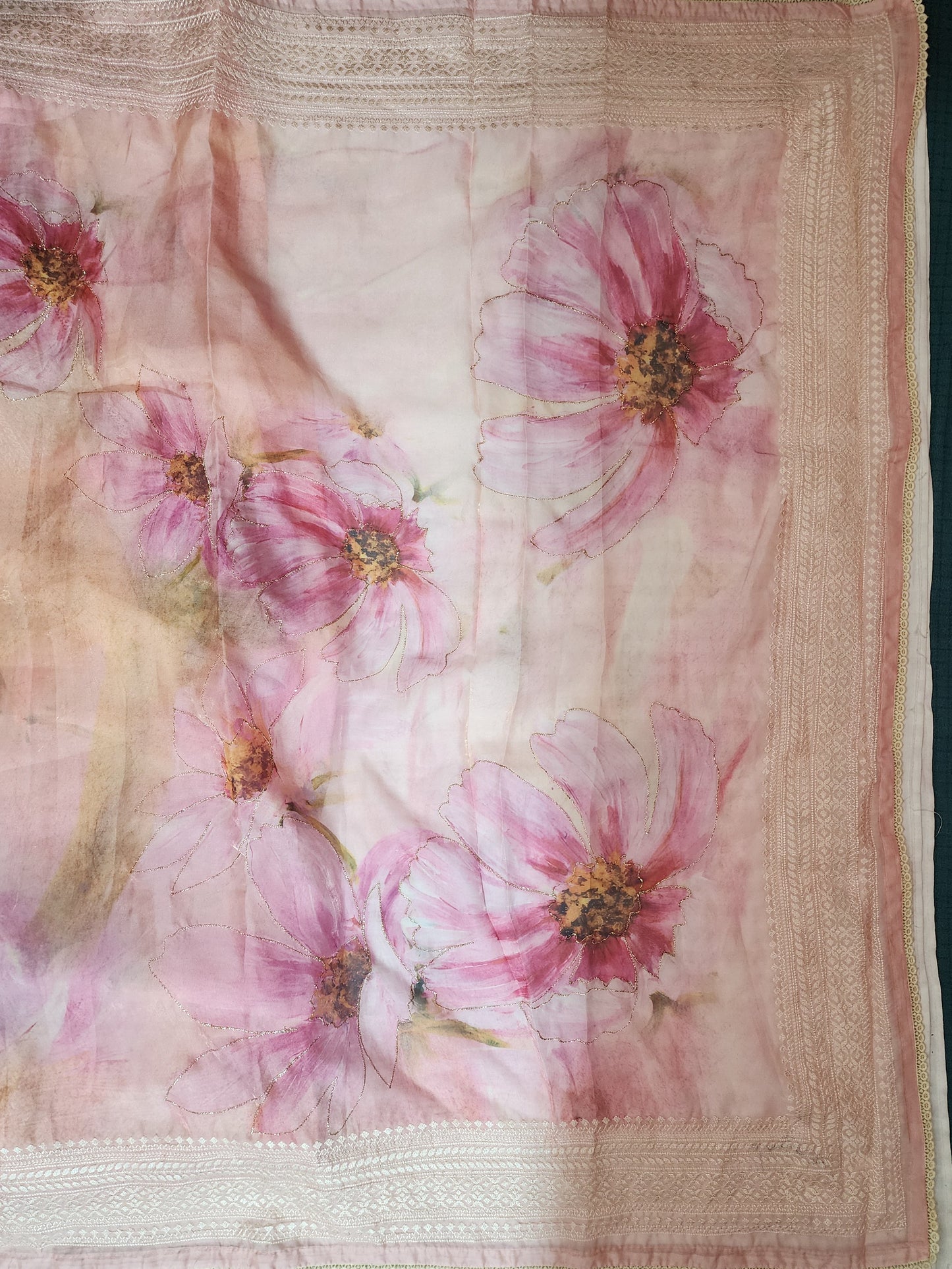 Pink-organza-floral-print