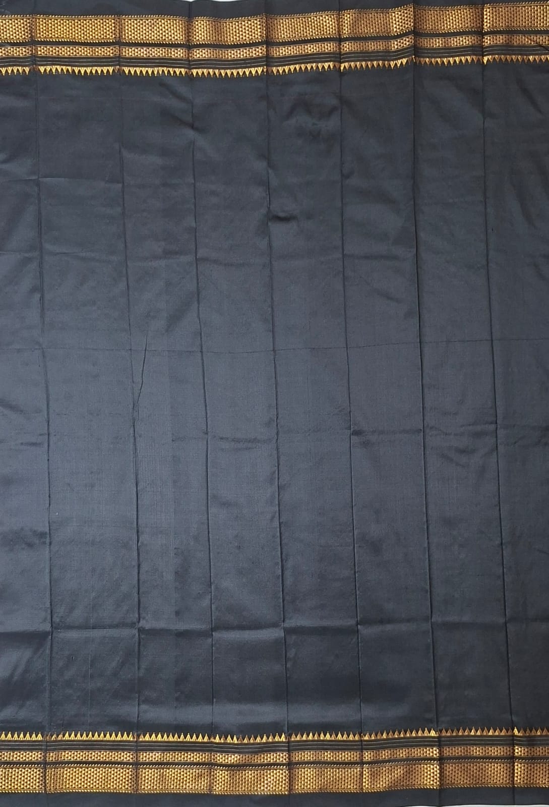 Pink-Black Ragavalli Checks- Ilkal Silk