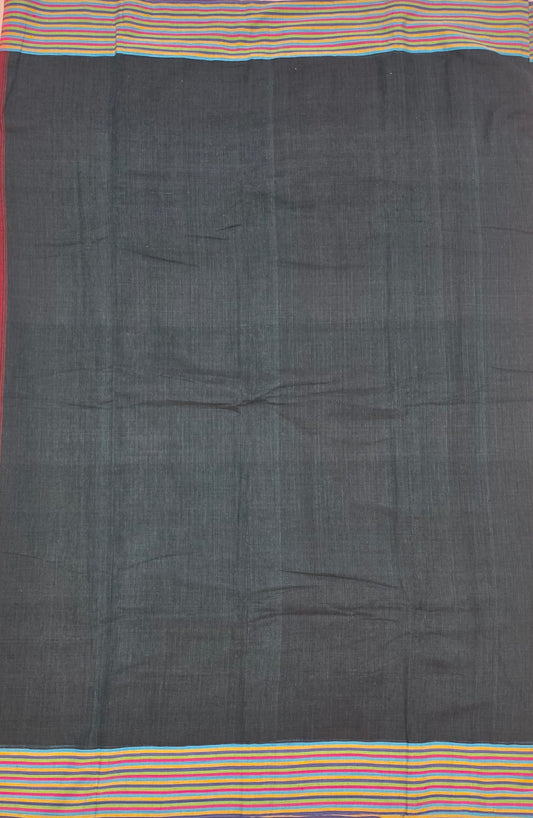 Green-Multicolor Ilkal handloom Patteda Anchu Saree