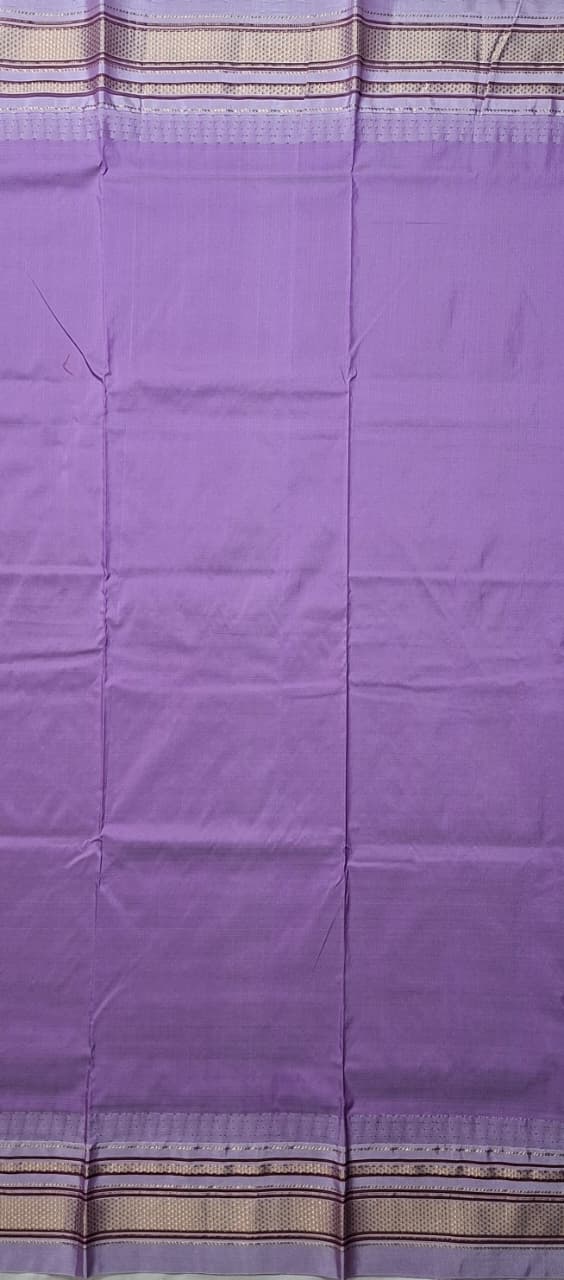 Red-Lilac Ilkal Silk