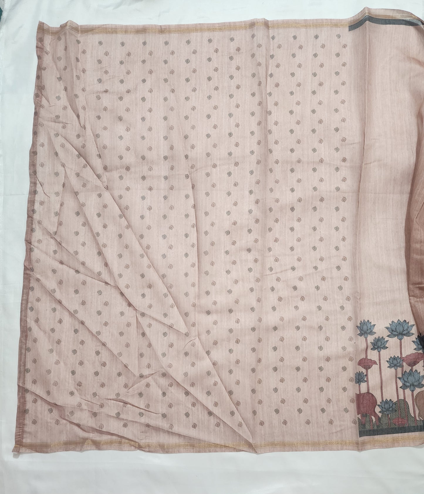 Blush Balloon Dream Tapi Print Saree
