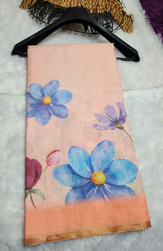 peach-cotton-floral-print