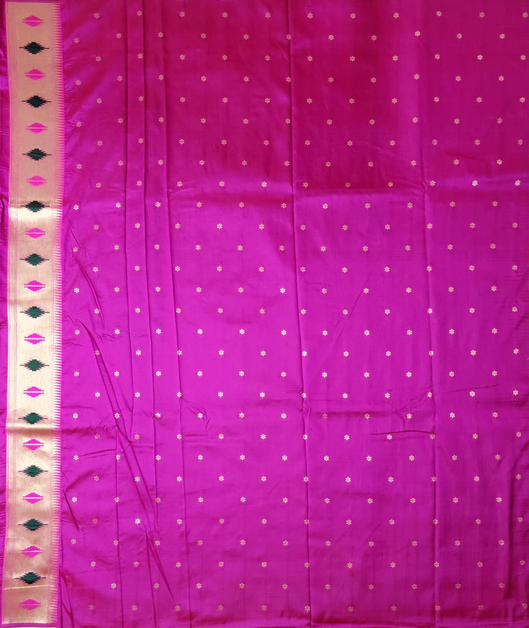 Royal Blue Soft Silk Paithani Saree