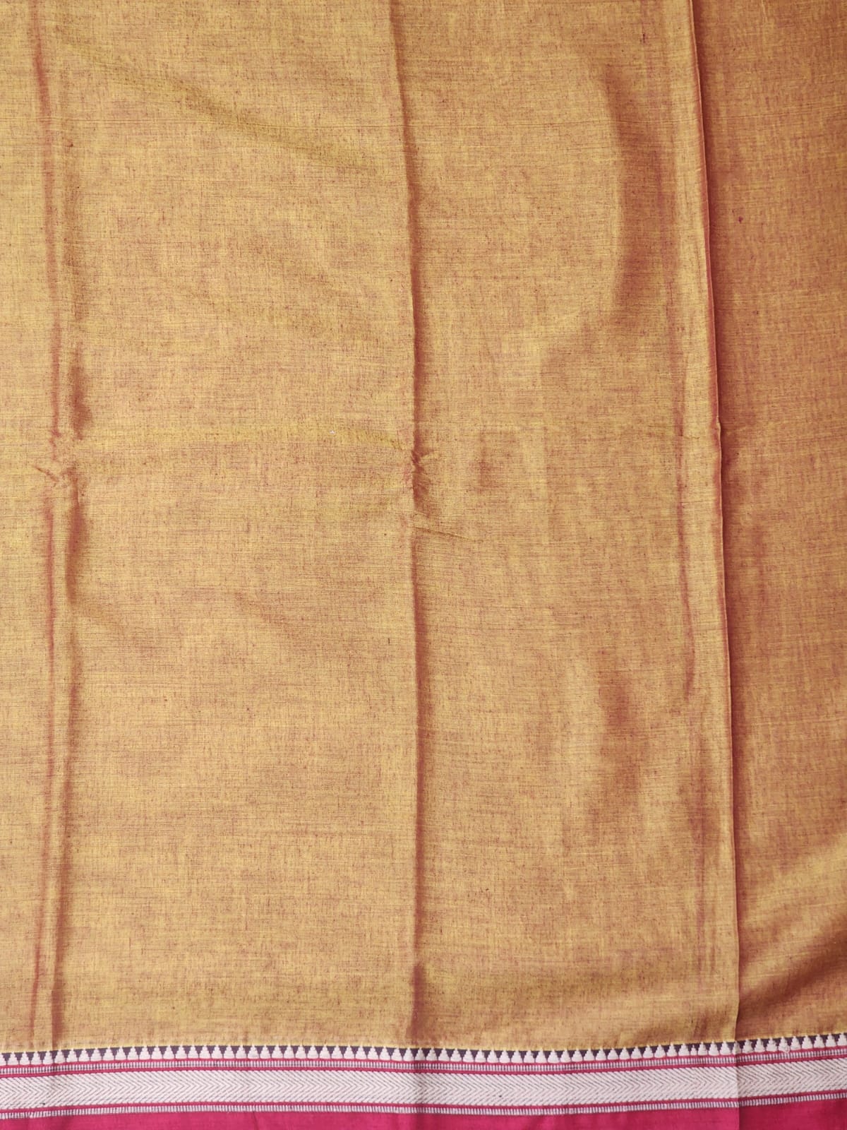 Maroon Ochre Ilkal saree