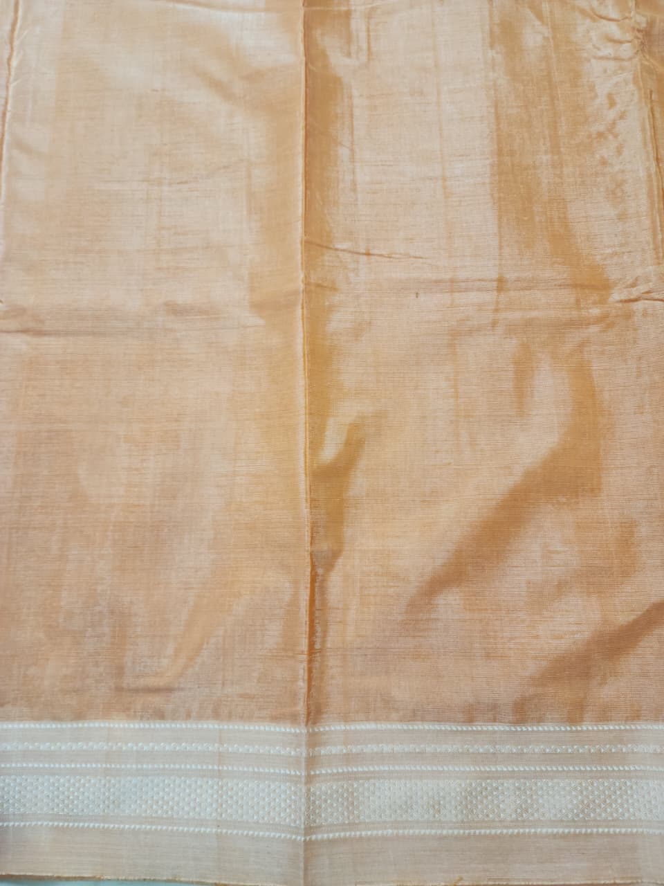 Peach Ilkal Cotton Saree