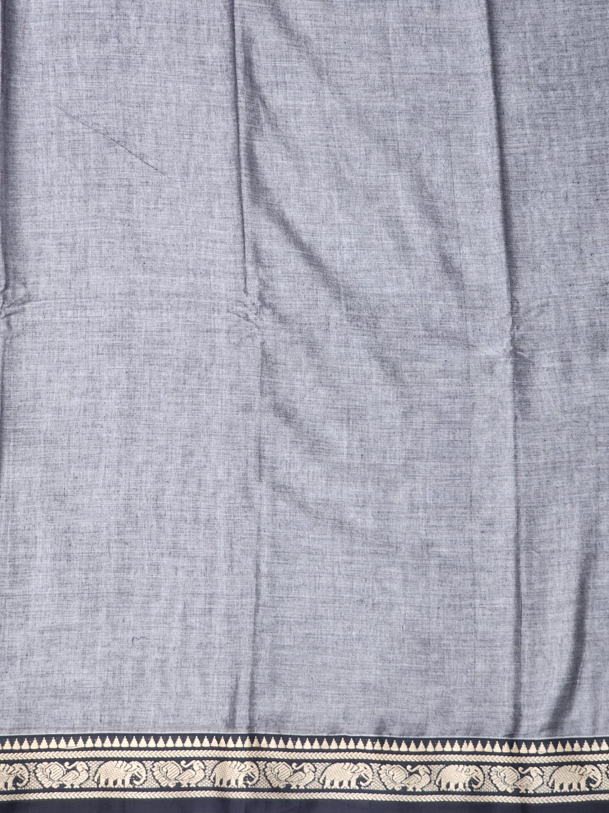 Classic Grey Ilkal saree