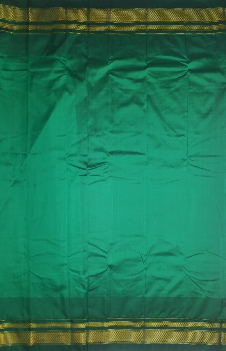 Rani Pink Thana Gadwal Chadurang Checks Ilkal Saree