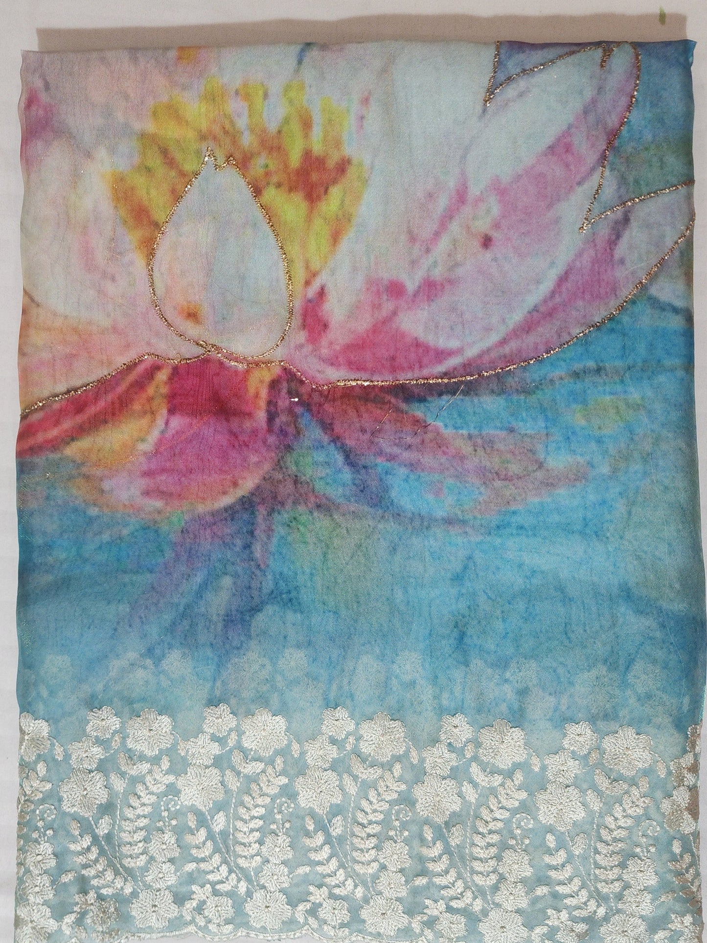 Blue-Organza-floral-print