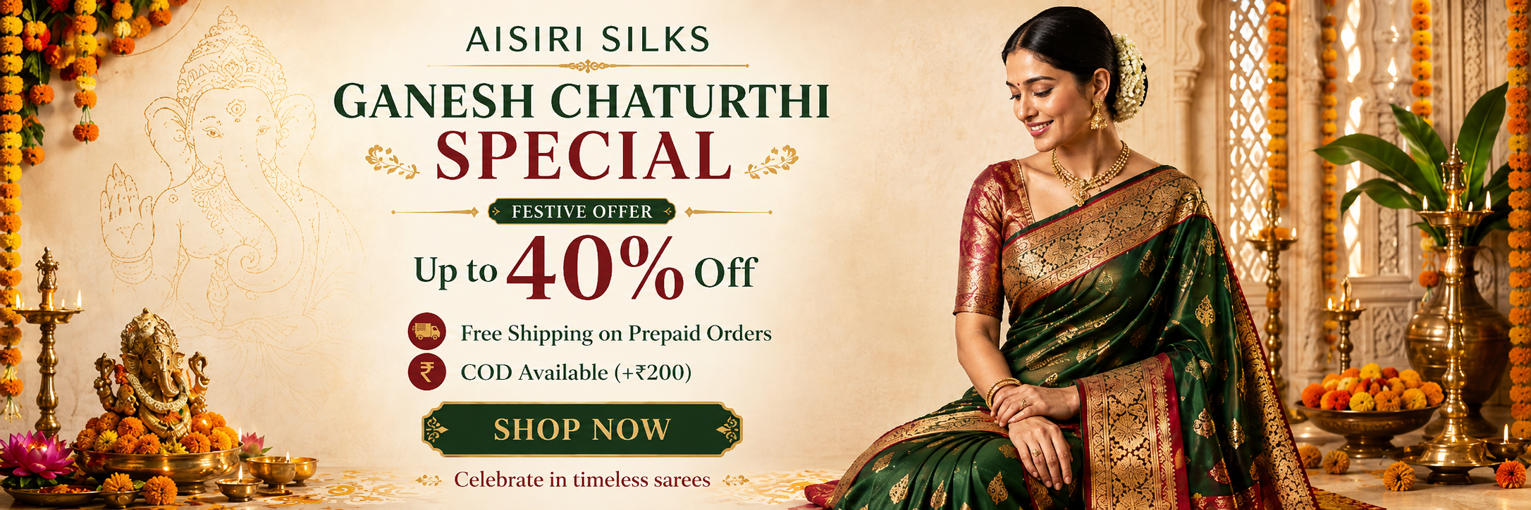 Aisiri Silks banner