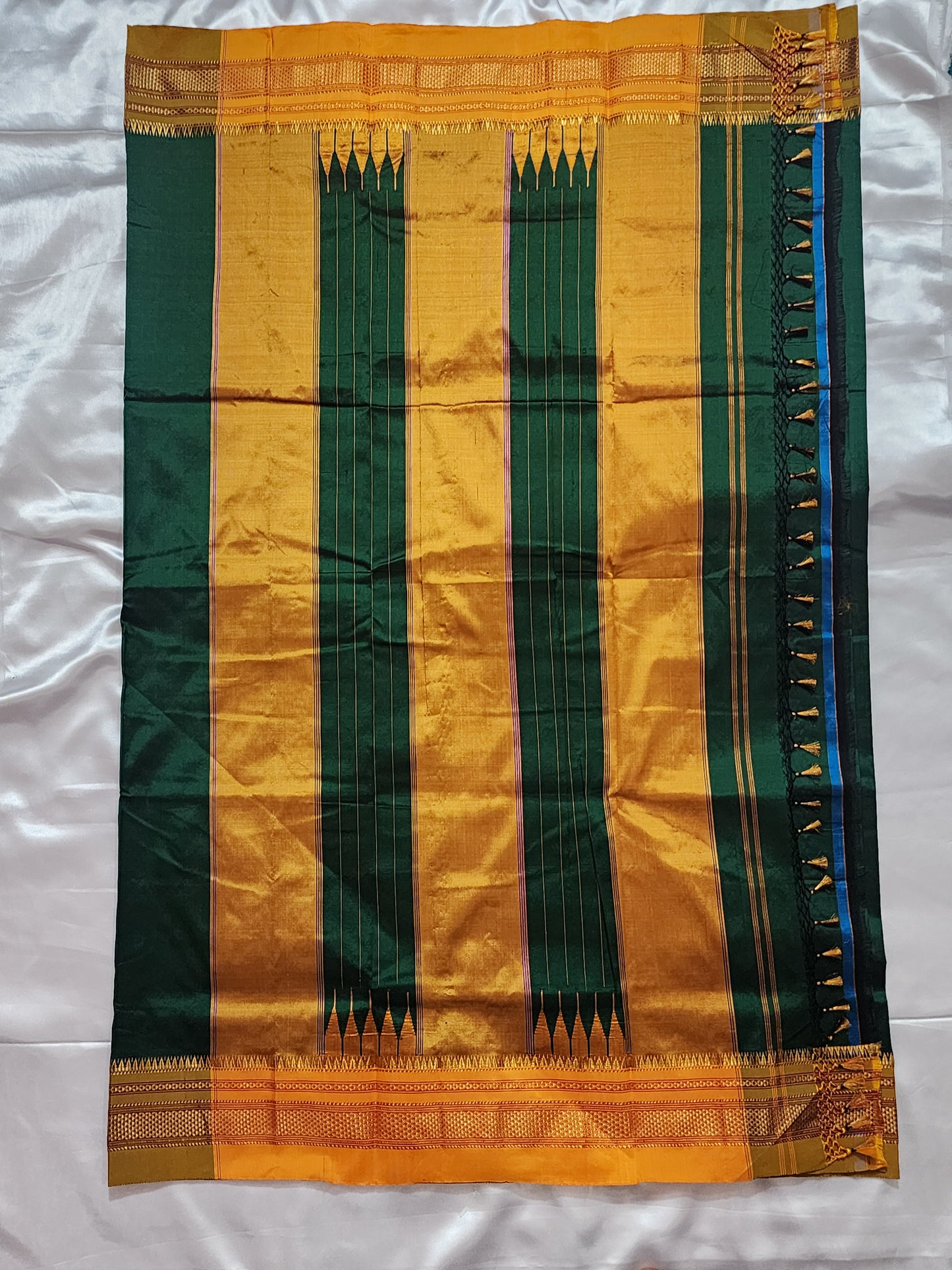 Green Ilkal Saree