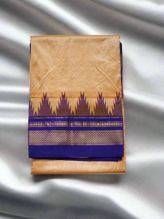 Peach Ilkal Saree