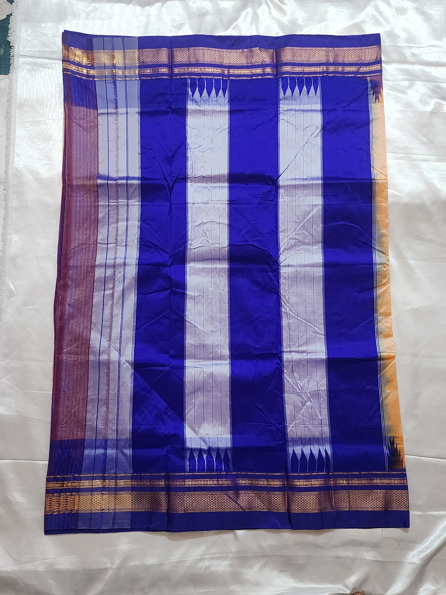Peach Ilkal Saree