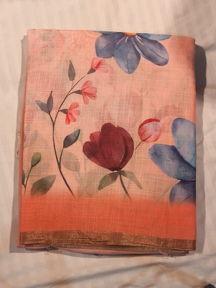 peach-cotton-floral-print