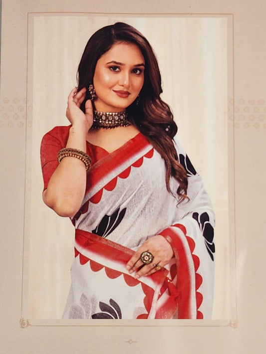 white-cotton-lotus-print