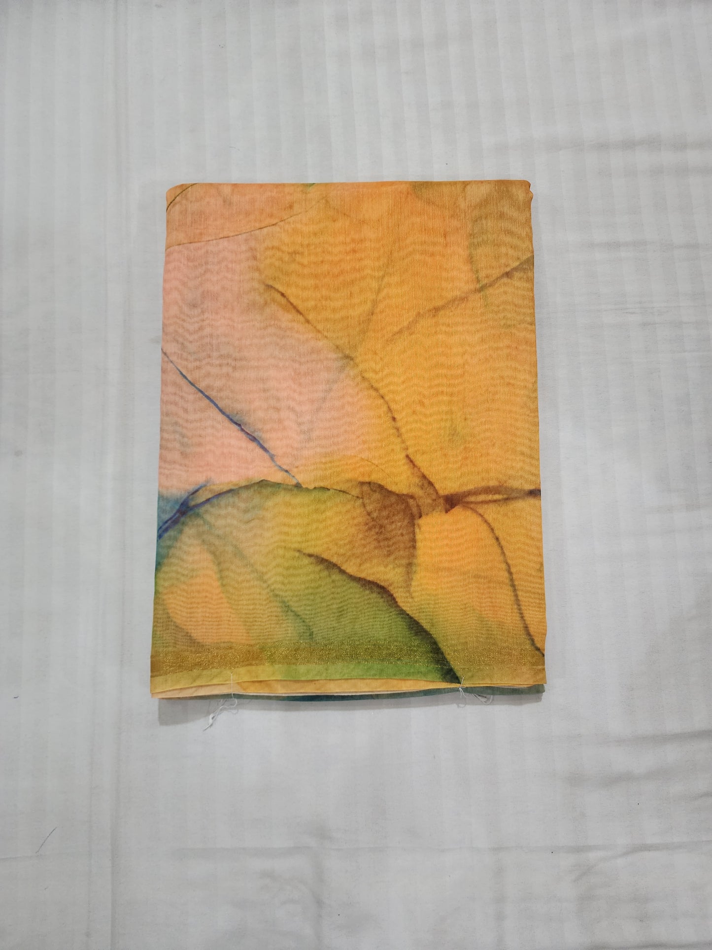 Sunset Dream German Print Saree