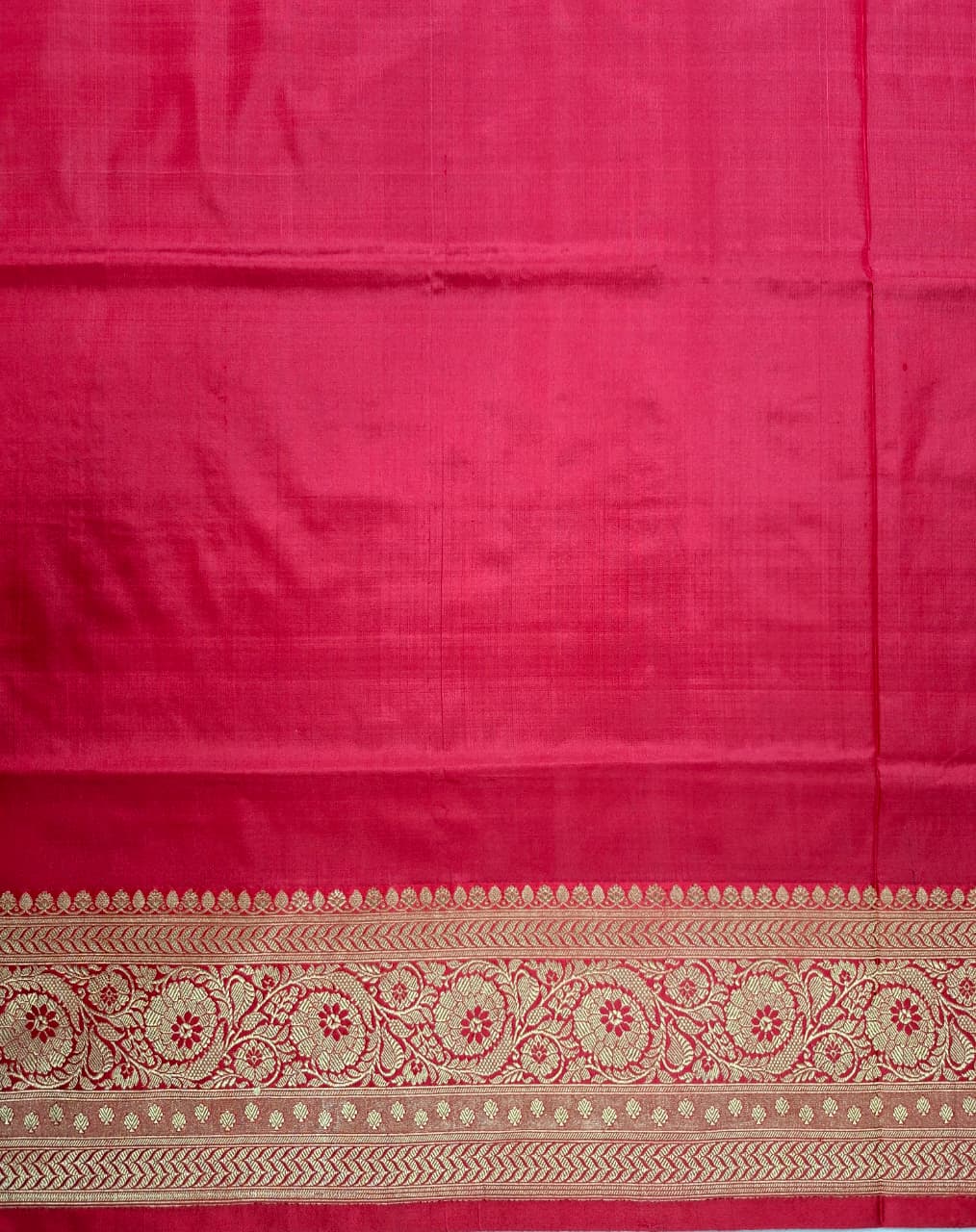 Royal Blue Banarasi Silk Saree with Gold Zari Motifs