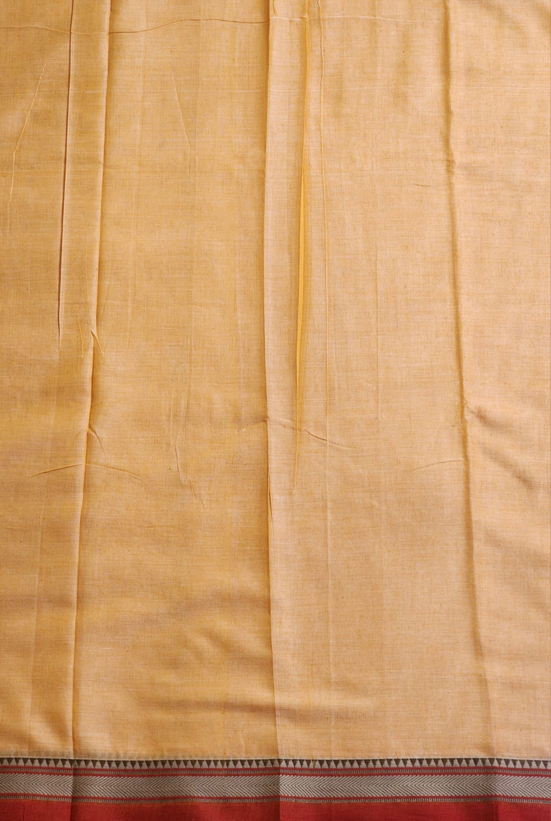 Mustard Yellow Ilkal saree