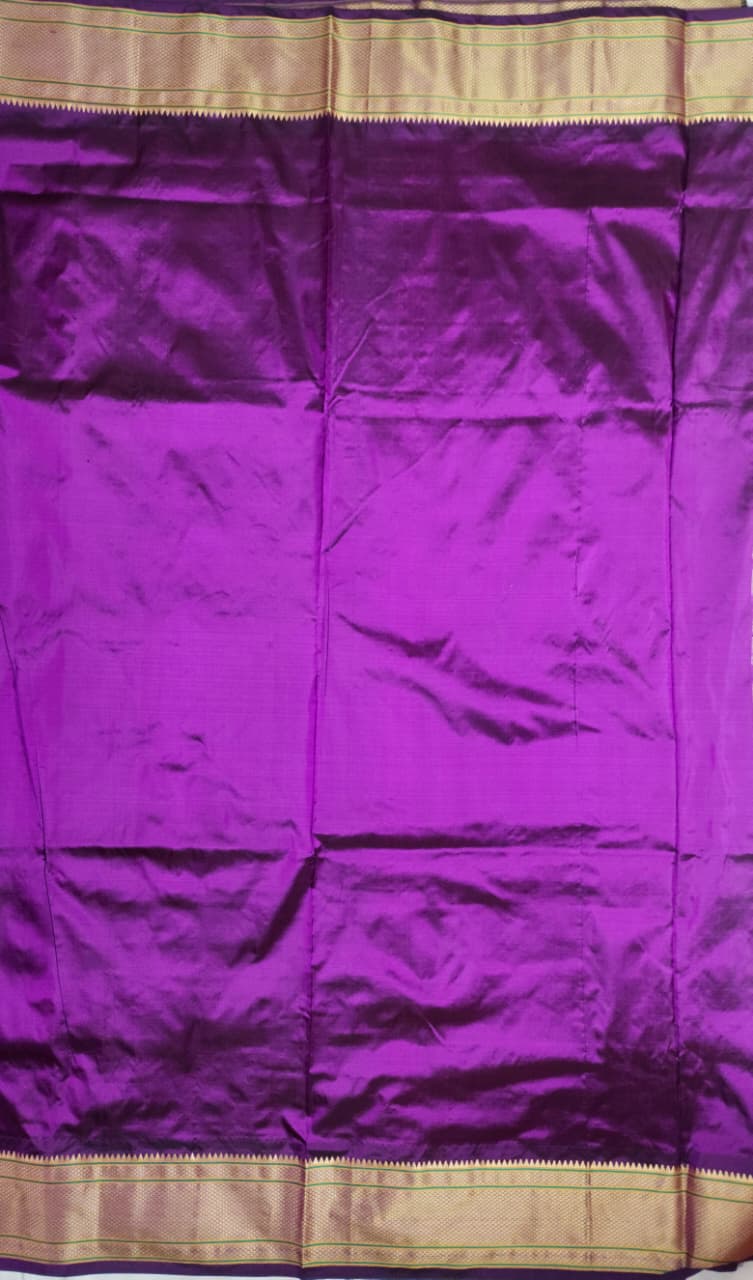 Wine-Gold-Paithani-Silk