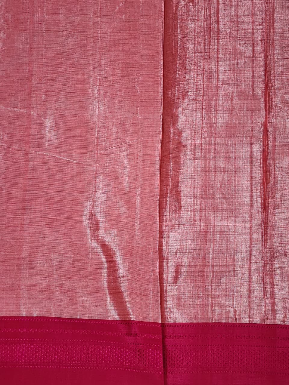 Rani Pink Ilkal Cotton Saree