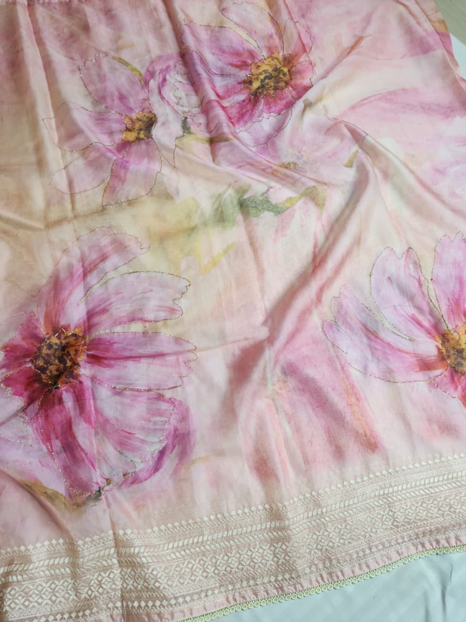 Pink-organza-floral-print